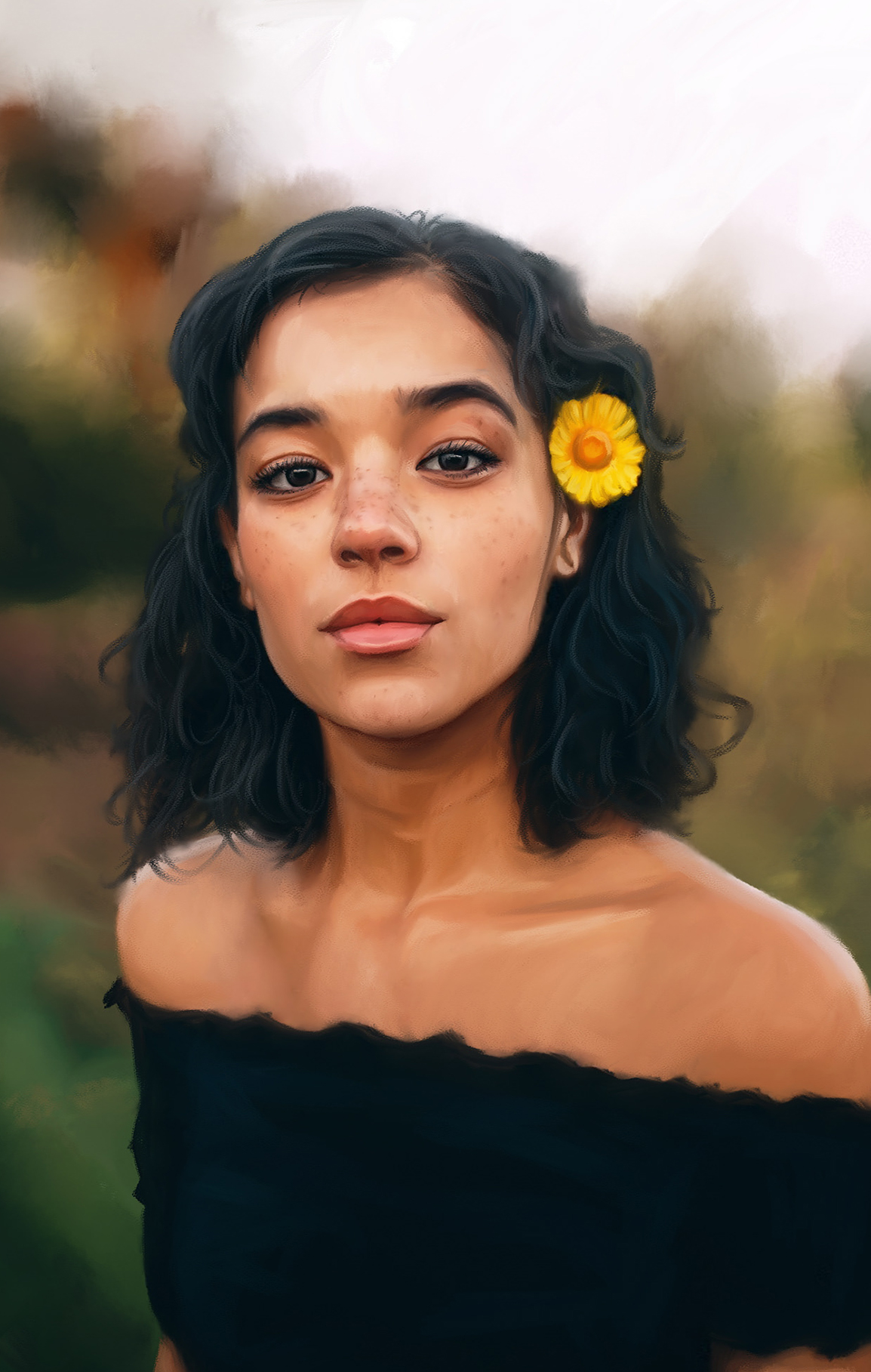 Realistic Digital Portrait